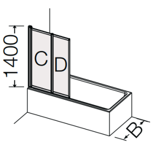Provex Point - Classic 1206SA00F Drainagestreifen 16mm hoch, transparent