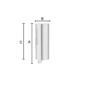 Smedbo Umriss FK261 Seifenspender chrom