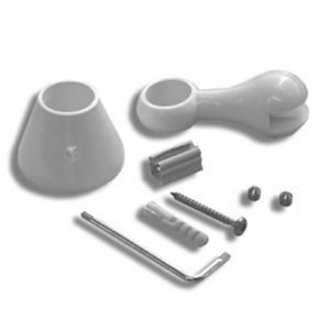 Novellini CONGIFAC-40 set of parts for decorative bracket match chrome