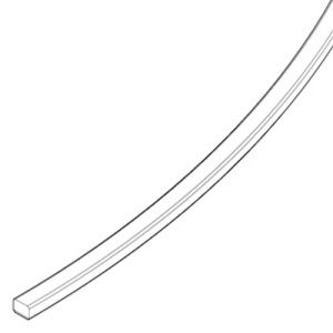 Novellini P10BR0R001-K onderdorpel chroom