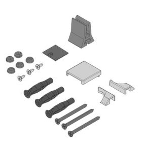 Novellini R01BNG01-O montageset goud