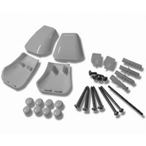 Novellini R01LUGI1-D mounting set white 030/ chrome