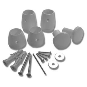 Novellini R01PAGO1-K mounting kit shower seat chrome