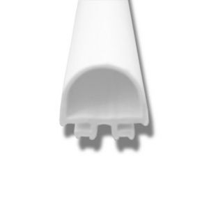 Novellini R03GO3-26 verticale afdichtingsstrips wit Ral 9010