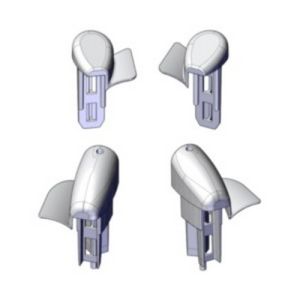 Novellini R04LUR01-A set of end caps white 030