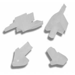 Novellini R04YOBGPR-TR Verschlussset für horizontales Dichtband