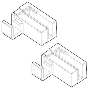 Novellini R06BUMO1-K chrome slides