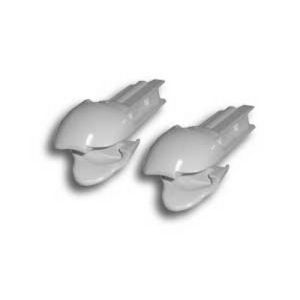 Novellini R06SLRA1-K aansluitstukjes t.b.v. verticaal profiel chroom