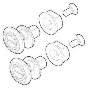 Novellini R07BJ3PHAI1-K Radsatz Chrom