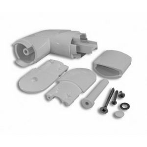 Novellini R07JOL-40 fixing set above fixed wall match chrome