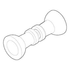 Novellini R40LIAR1-K Türgriff Chrom