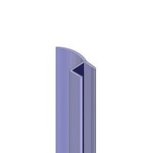 Novellini R50BEMO1-TR verticale afdichtingsstrip transparant