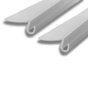 Novellini R51LSR75901-TR set of curved sealing strips for quarter round 75x90