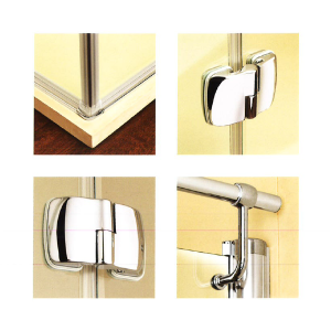 PDPlan Elite ELP1123 lekstrip met hoekjes voor draaideur rechts scharnierend, 6mm