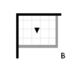 Easy Drain EDMI1200 Multi drain channel 120x9.8x2cm side spout 80-110mm stainless steel (without grate) (OUTLET)