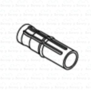 Pressalit A7236 Scharnierbuchse mit Distanzstück grau