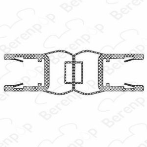 Riho 062020002 magnetic stripe set straight (2 pcs), 200cm, 8mm