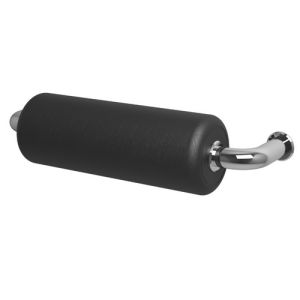 Riho AH01110 bath cushion on support for fixed mounting black (OUTLET)