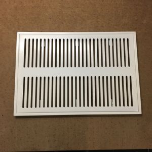 San4U ventilation/service grille 47x32cm metal white (OUTLET)