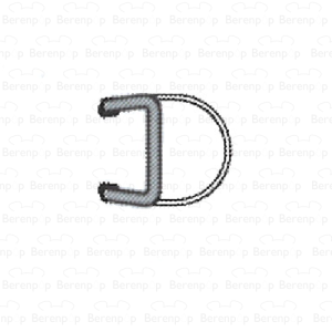 Sealskin Duka 5000-1 GUML212 sealing profile 200cm transparent, 8mm