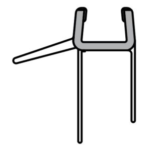 Sealskin Duka 1200 GUMF494 afdichtprofiel 100cm transparant, 6mm *niet meer leverbaar*