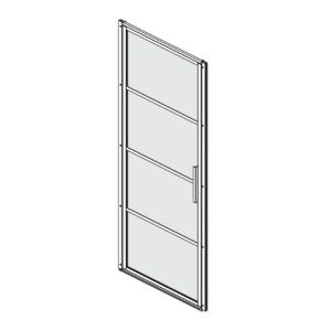 Sealskin Soho SOHO/SW/90/HRZLKSTRP/LF horizontal leakage strip 812mm black