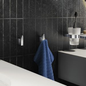 Smedbo Air AK355 handdoekhaak chroom