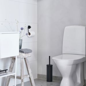 Smedbo Haus RB341 Toilettenpapierhalter schwarz