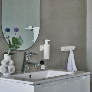 Smedbo House RX359 hakenrek met 4 haken wit