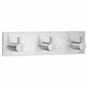 Smedbo Beslagsboden B1107 Design-Hakengestell gebürsteter Edelstahl