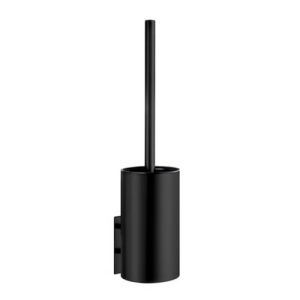 Smedbo Fittings BB1035 toilet brush holder matte black stainless steel