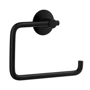 Smedbo Fittings BB1130 toilet roll holder matt black stainless steel