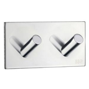 Smedbo BK1093 Designhaken doppelt polierter Edelstahl