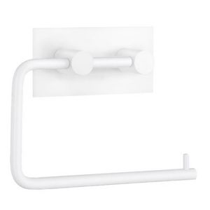 Smedbo Fittings BX1098 toilet roll holder matt white stainless steel