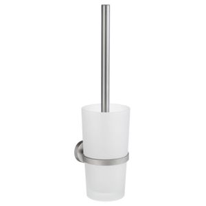 Smedbo Home HS333 toilet brush holder matte chrome