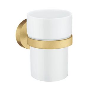 Smedbo Home HV343P bekerhouder mat messing