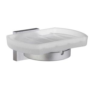 Smedbo House RS342 soap dish holder matte chrome