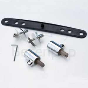 Sphinx 300 Urea S8H71132A20 set van 2 scharnieren chroom