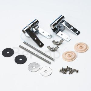 Sphinx 360 S8H95700R set van 2 scharnieren voor toiletzitting chroom *niet meer leverbaar*