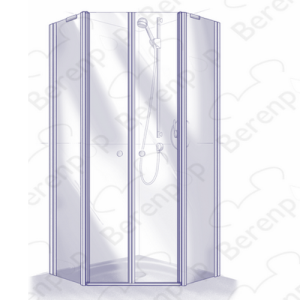Koralle Supra Top S8L41851 ( L41851 ) ( 2537274 ) complete strip set for swing door 100 and pentagon 100 (until 04.2001)