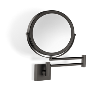 Decor Walther 0105866 SP28/2/V Kosmetikspiegel 1x und 5x Metall matt dunkel