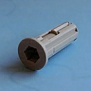 Pressalit A7250 Scharnierbuchse für durchgehende Scharnier grau