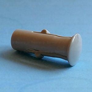 Pressalit A7223 Scharnierbuchse mit Widerhaken lang grau