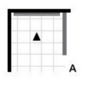 Easy Drain EDFTW1000 Fixt 50 Wall drain channel 100x9.8x2cm side spout 109mm stainless steel (OUTLET)