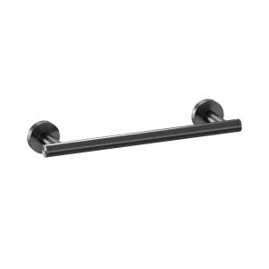 Brauer 5-GM-219 towel rail 30cm gunmetal brushed pvd