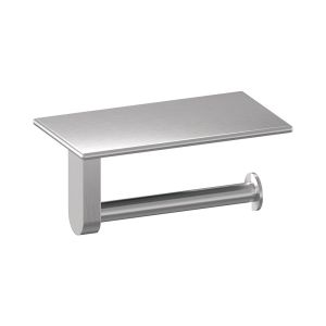 Brauer 5-NG-223 toilet roll holder with shelf stainless steel brushed pvd