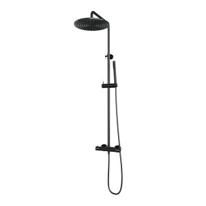 Brauer Carving 5-GM-087-3 surface-mounted thermostatic rain shower SET 03 gunmetal brushed PVD