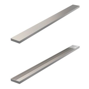 Brauer DR-LOSMR80NG loose multifunctional grille 7 x 80cm stainless steel brushed