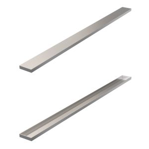 Brauer DR-LOSMR90NG loose multifunctional grille 7 x 90cm stainless steel brushed