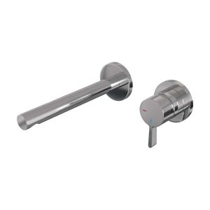 Brauer Edition 5-CE-004-S1-65 concealed basin mixer with straight spout and rosettes model E1 chrome